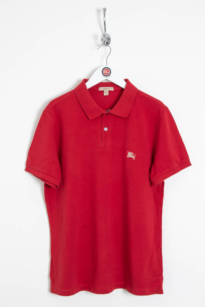 Image of Burberry Short Sleeve Polo Shirt (M)