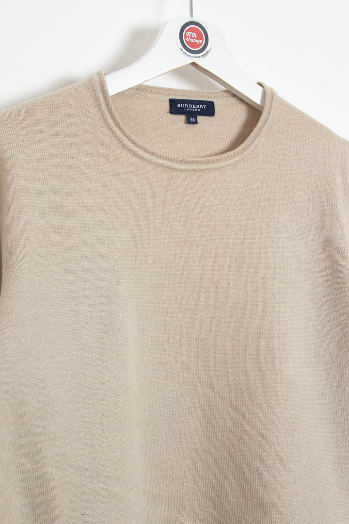 Image of Women's Burberry Crew Neck Jumper (S)