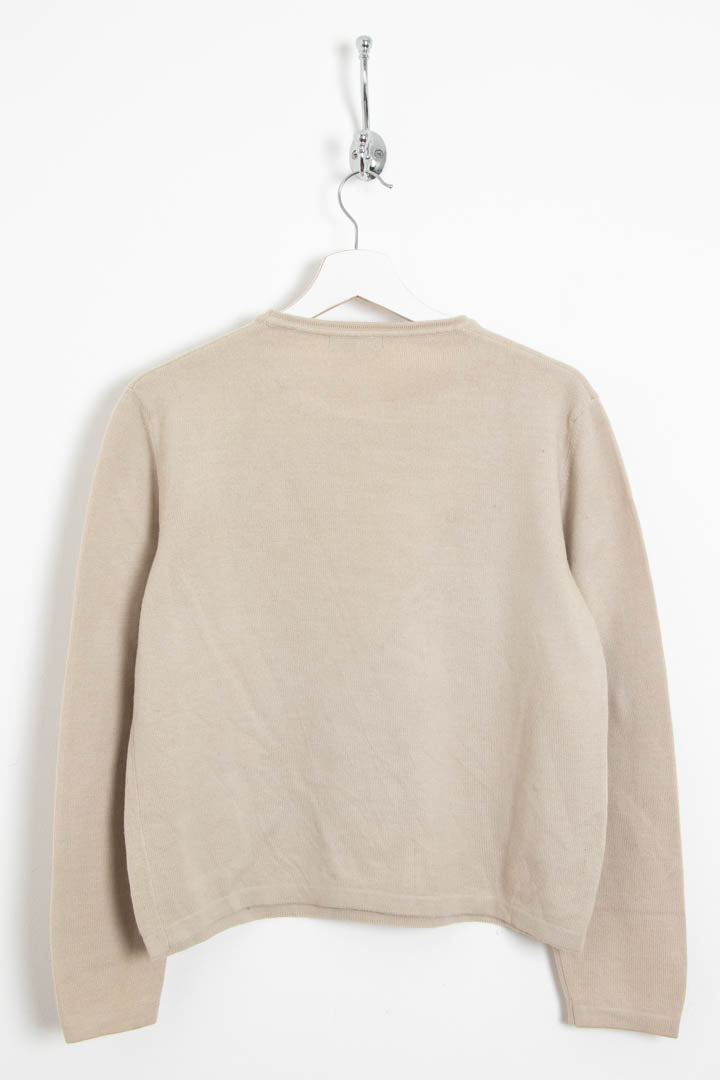 Image of Women's Burberry Crew Neck Jumper (S)