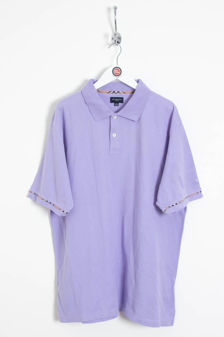 Image of Burberry Short Sleeve Polo Shirt (XL)