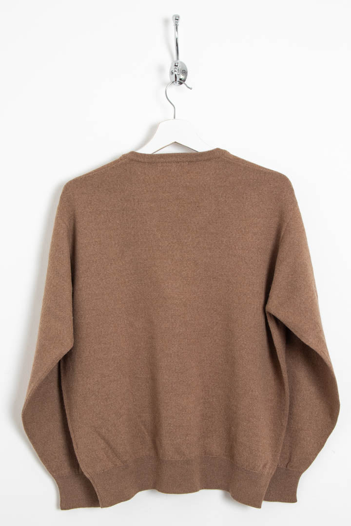 Image of Burberry V Neck Knitted Jumper (M)