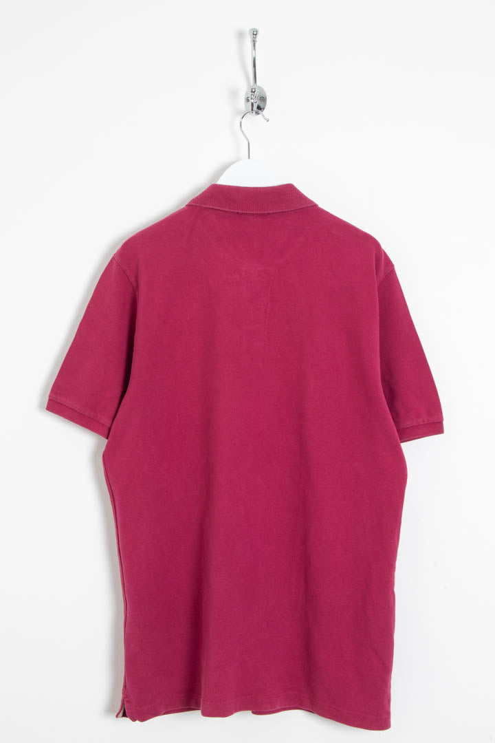 Image of Burberry Short Sleeve Polo Shirt (L)