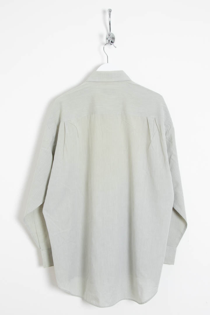 Image of Christian Dior Long Sleeve Pinstripe Shirt (L)