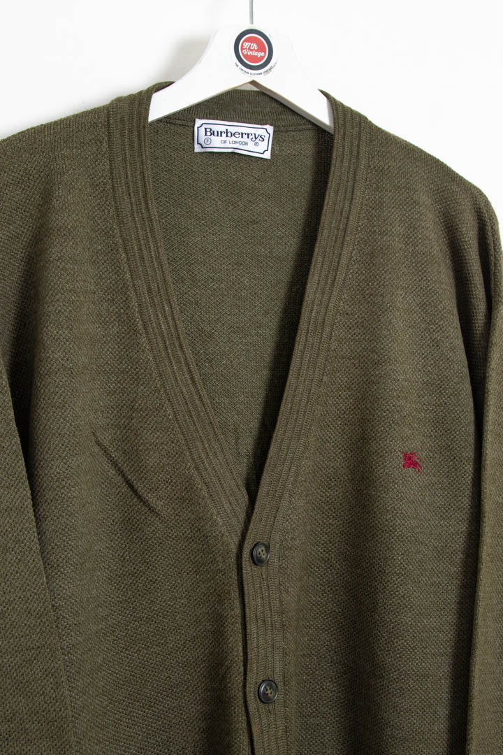 Image of Burberry Button Up Cardigan (L)
