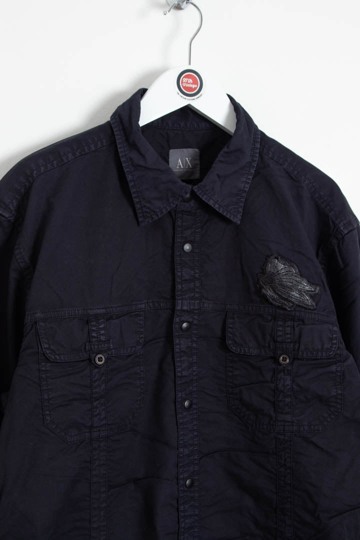 Image of Armani Long Sleeve Utility Shirt (M)