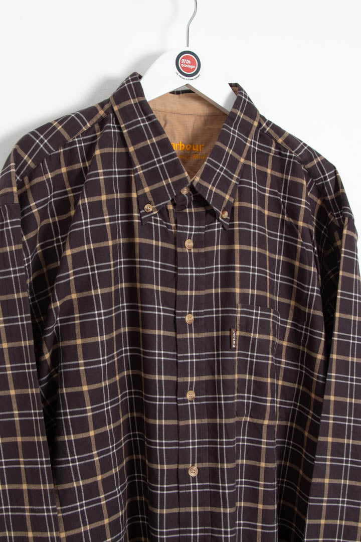 Image of Barbour Long Sleeve Checkered Shirt (XL)