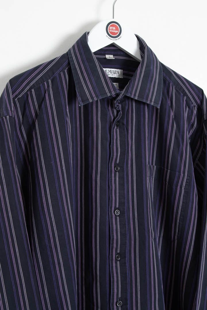 Image of Balmain Long Sleeve Shirt (L)