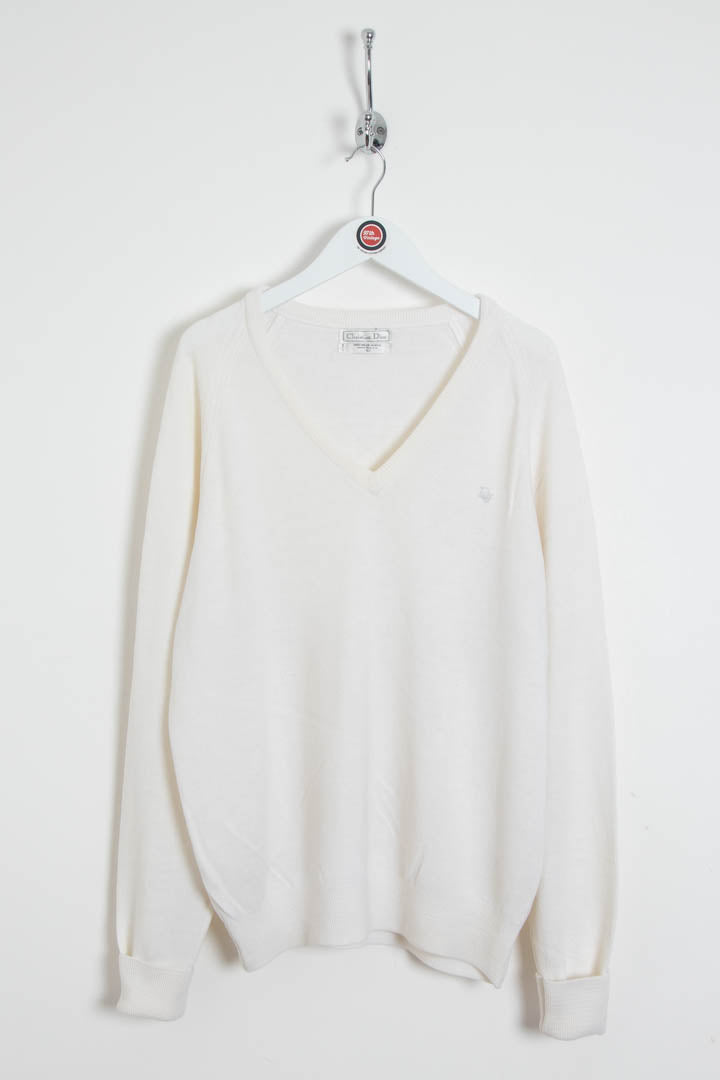 Image of Women's Christian Dior V Neck Jumper (L)