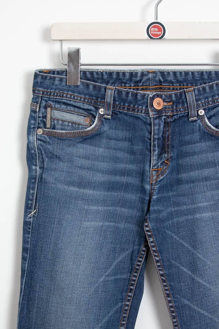 Image of Women's Armani Exchange Low Rise Denim Jeans (UK 8)