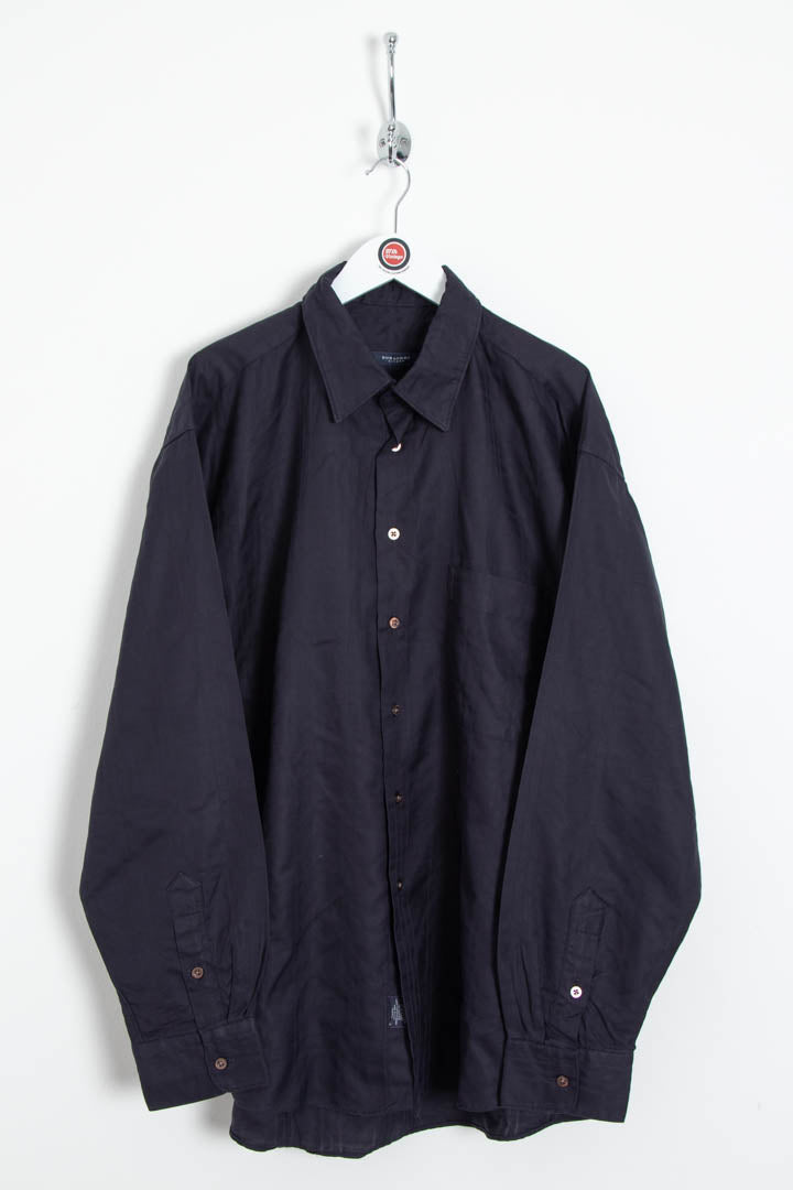 Image of Burberry Long Sleeve Checkered Shirt (XL)
