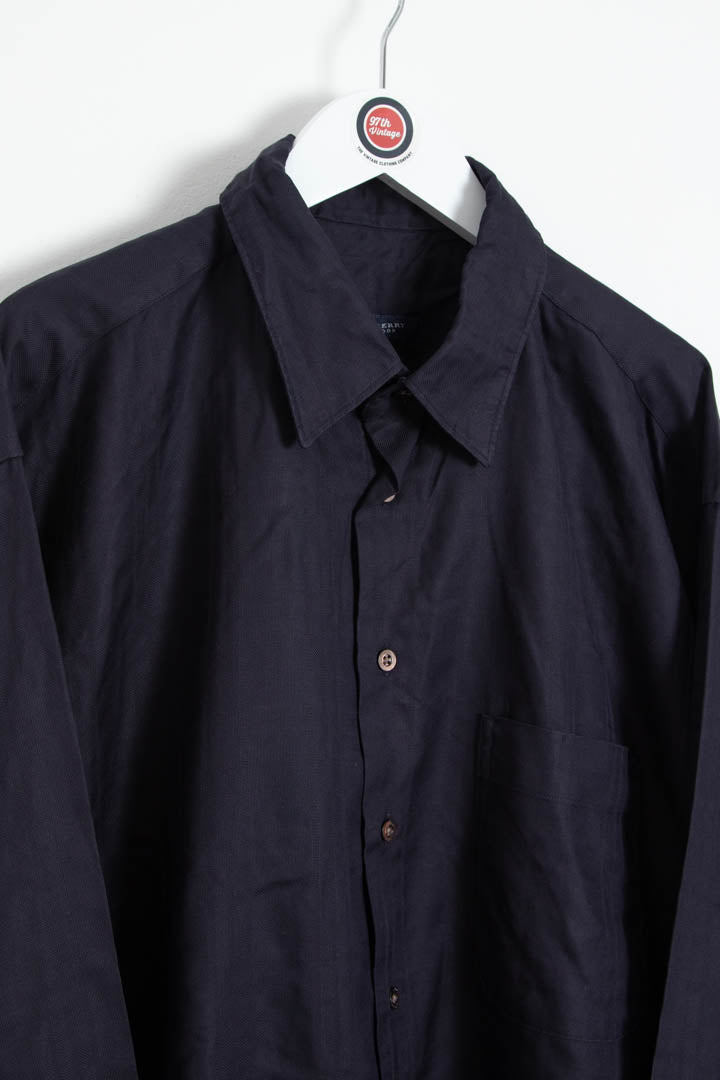 Image of Burberry Long Sleeve Checkered Shirt (XL)