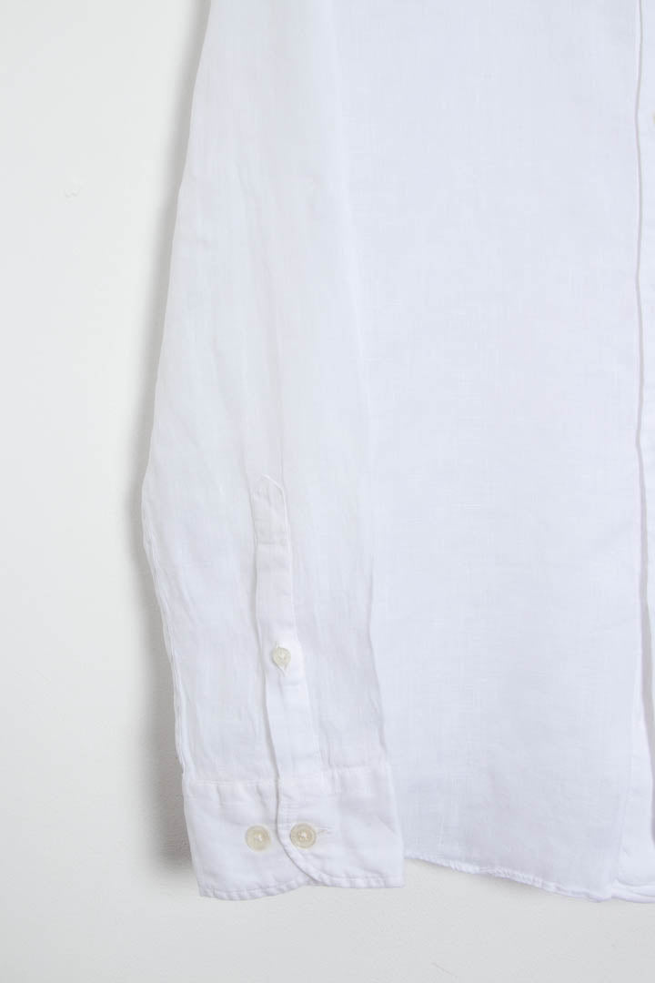 Image of Armani Collezioni Long Sleeve Linen Shirt (L)