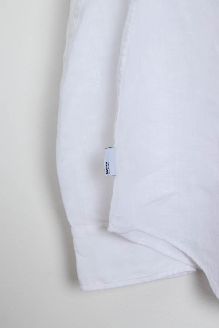 Image of Armani Collezioni Long Sleeve Linen Shirt (L)