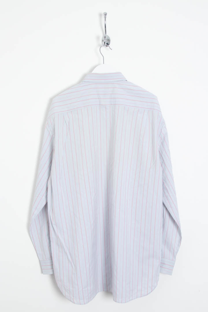 Image of Armani Long Sleeve Pinstripe Shirt (L)