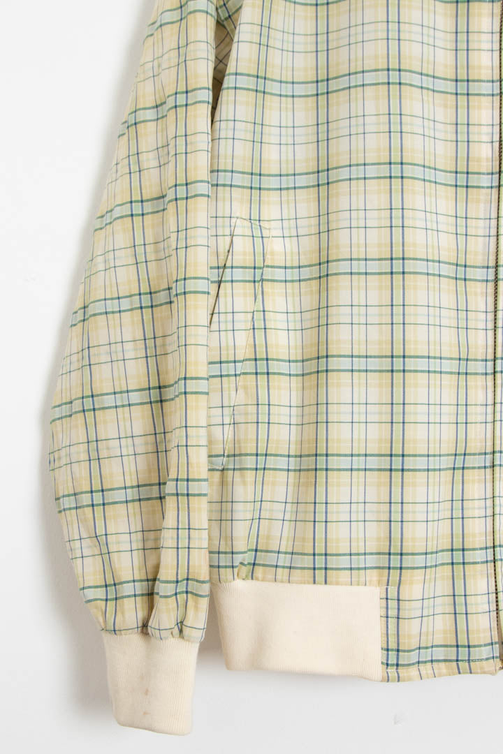 Image of YSL Checkered Bomber Jacket (M)