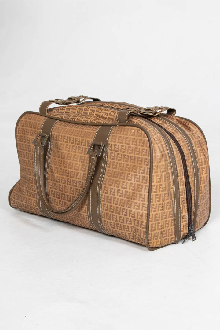 Image of Fendi FF Zucca Duffle Bag