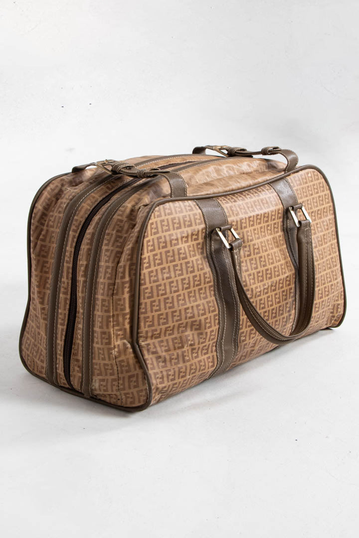 Image of Fendi FF Zucca Duffle Bag