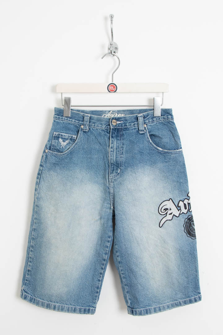 Image of Avirex Denim Jorts (XS)
