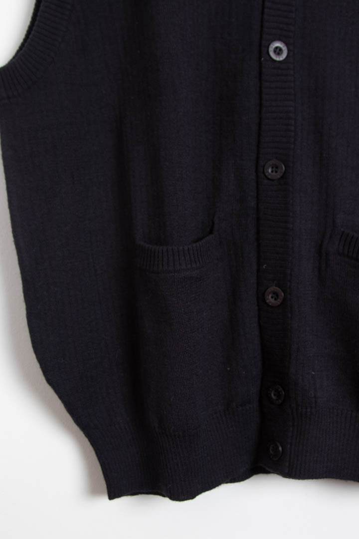 Image of YSL Button Up Sweater Vest (L)