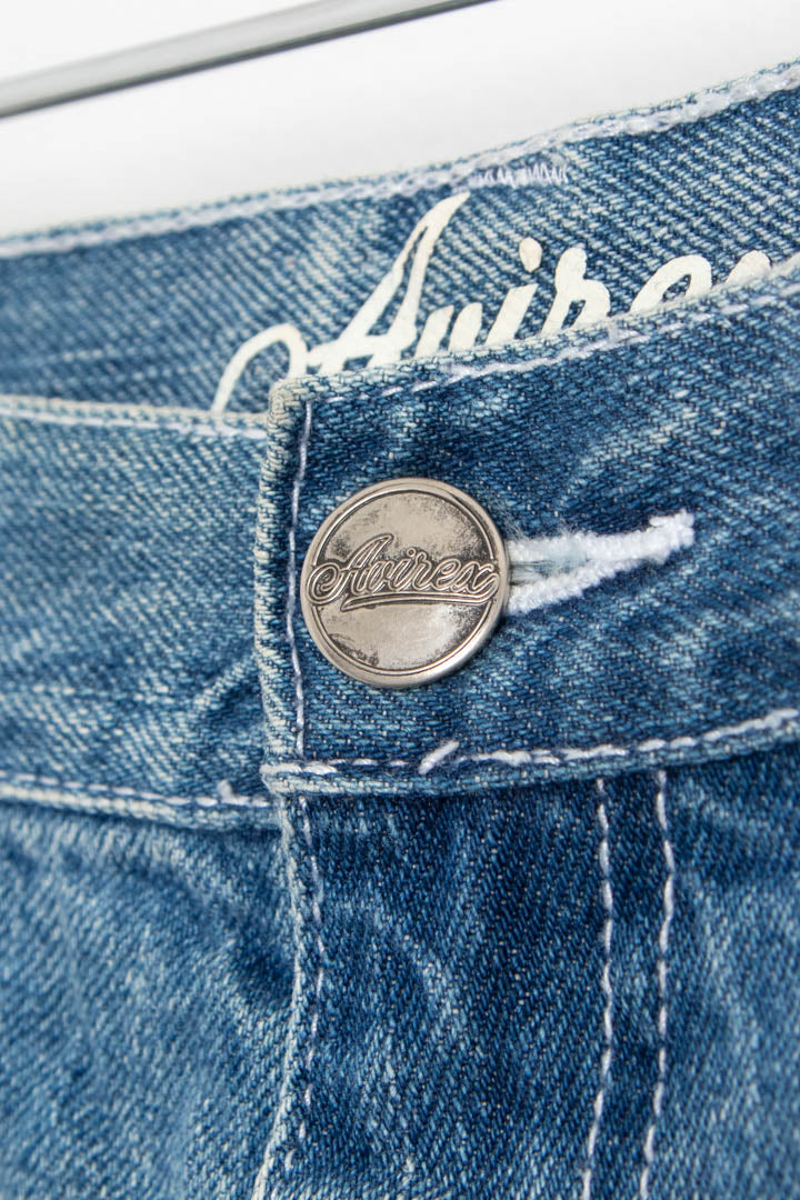 Image of Avirex Denim Jorts (XS)