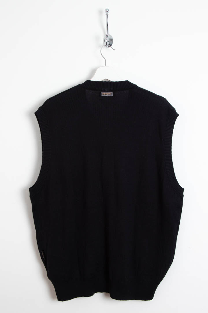 Image of YSL Button Up Sweater Vest (L)