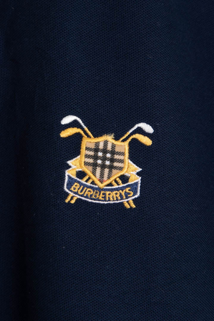 Image of Women's Burberry 1/4 Zip Polo Shirt (S)