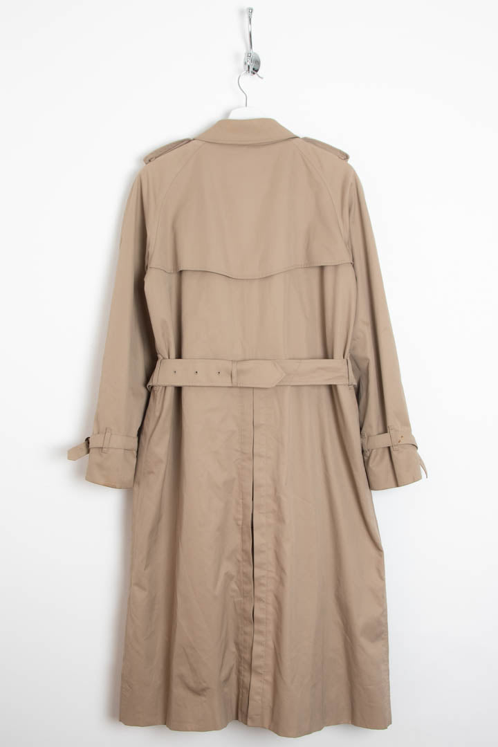 Image of Women's Burberry Wool Lined Double Breasted Trench Coat (L)