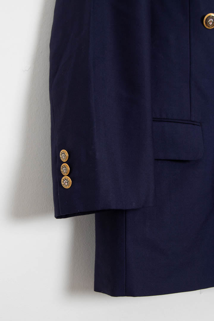 Image of Women's Balenciaga Double Breasted Blazer Jacket (S)