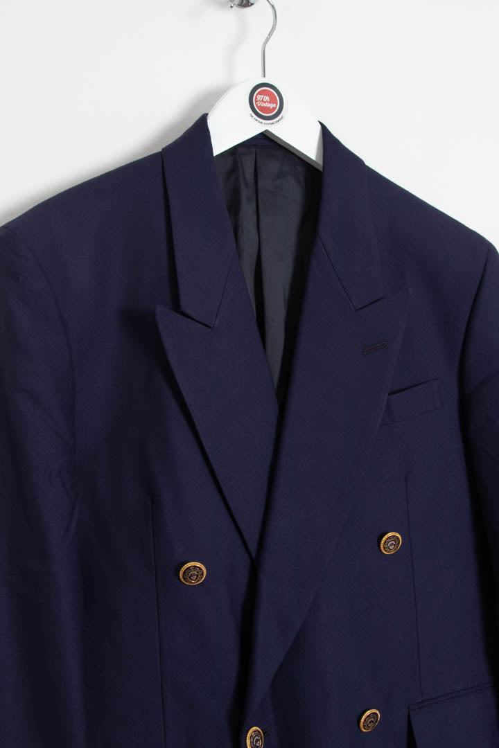 Image of Women's Balenciaga Double Breasted Blazer Jacket (S)