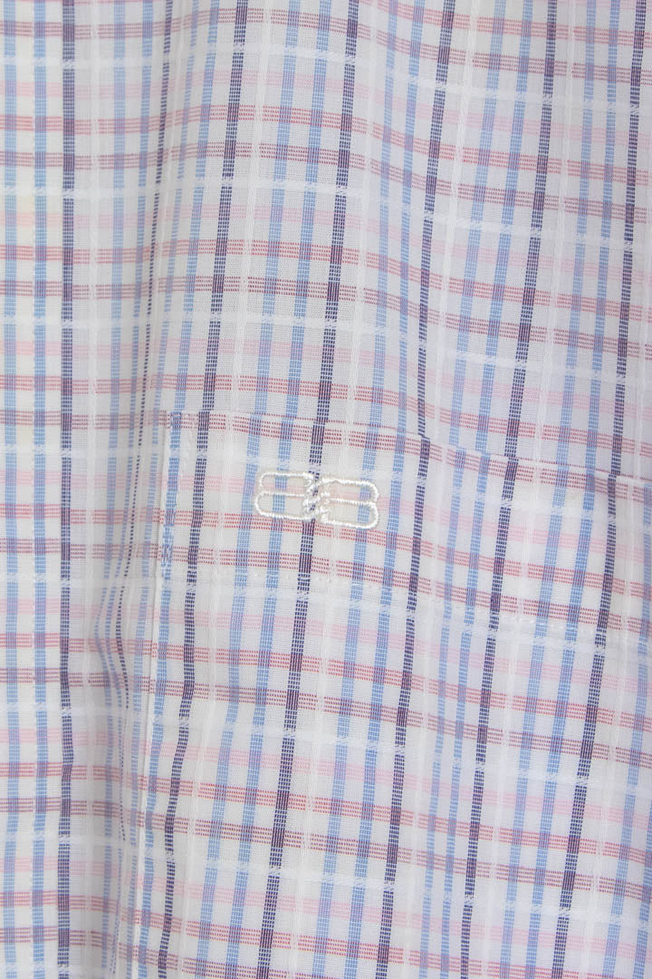 Image of Balenciaga Short Sleeve Checkered Shirt (S)