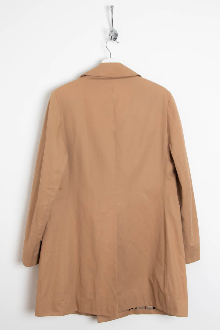 Image of Burberry Nova Check Lined Double Breasted Trench Coat (S)