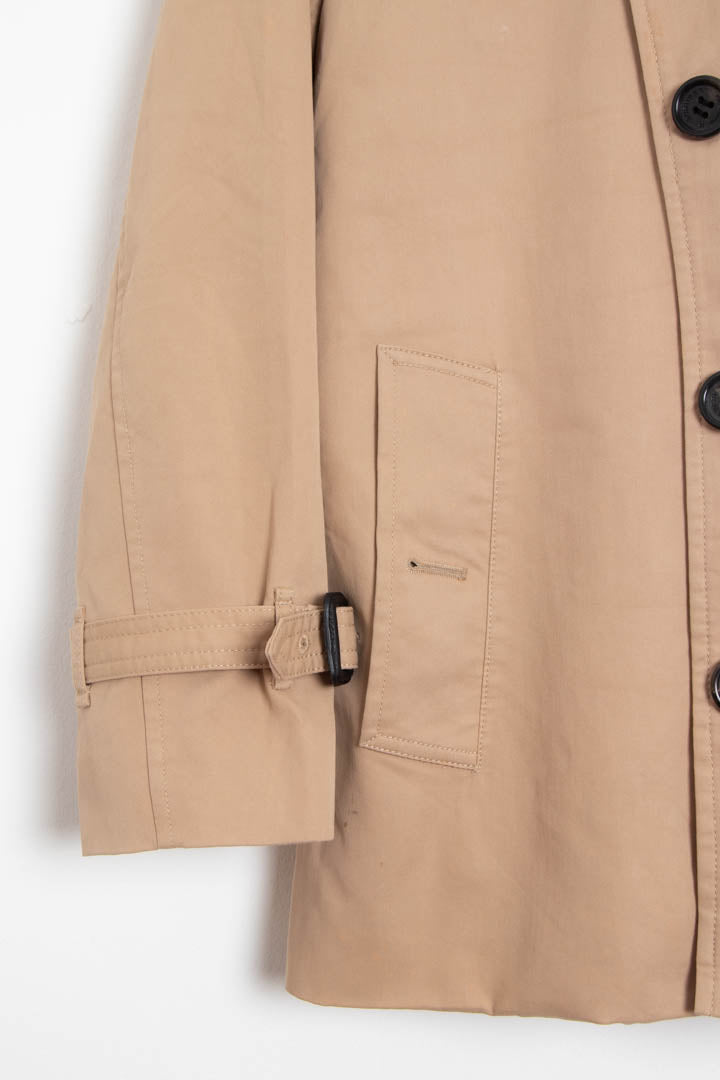 Image of Women's Burberry Double Breasted Short Trench Coat (S)