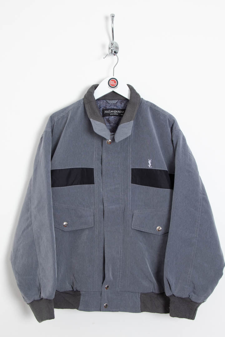 Image of YSL Quilted Bomber Jacket (S)