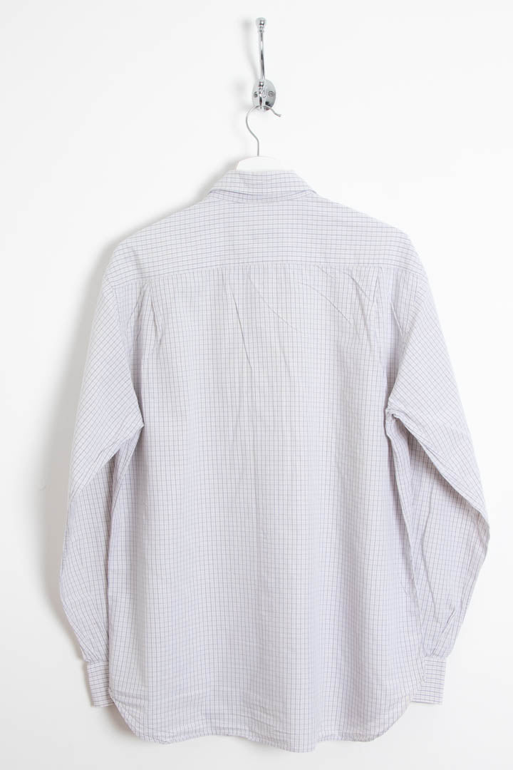 Image of YSL Long Sleeve Windowpane Shirt (L)