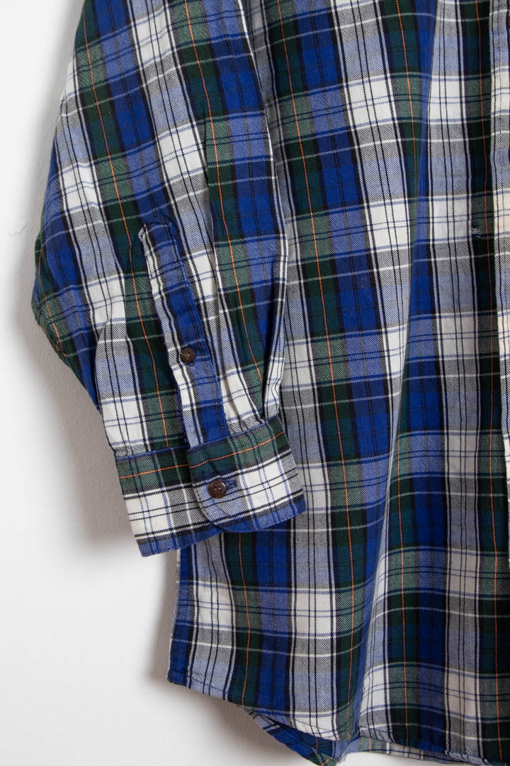 Image of Woolrich Long Sleeve Checkered Flannel Shirt (M)