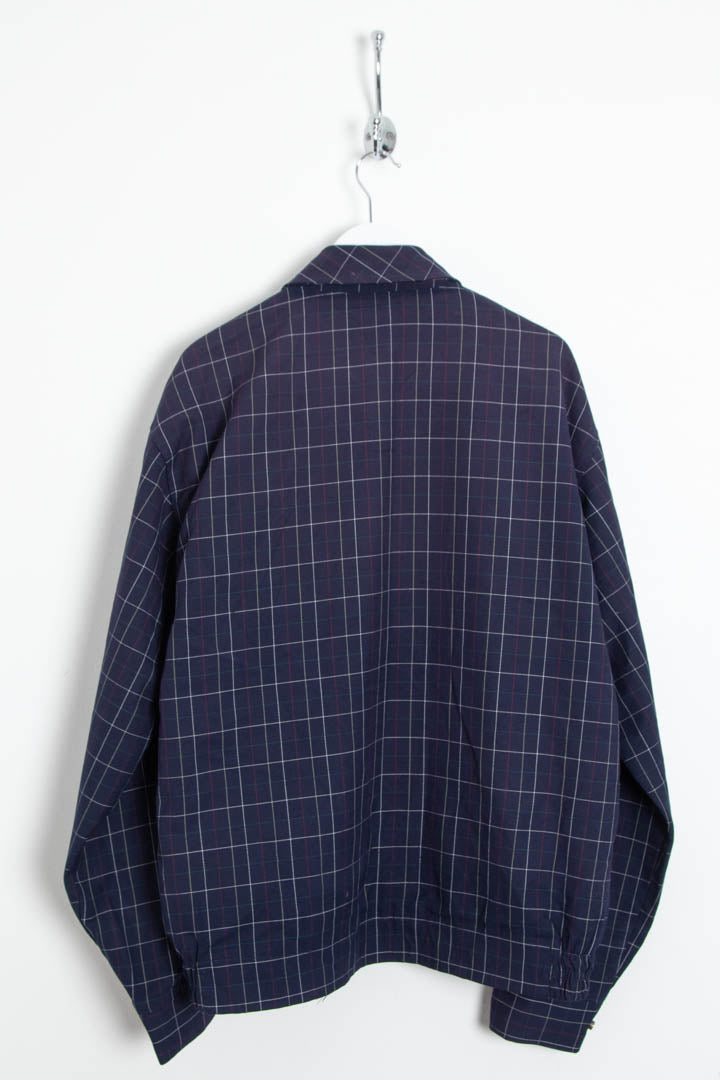 Image of YSL Checkered Harrington Jacket (L)
