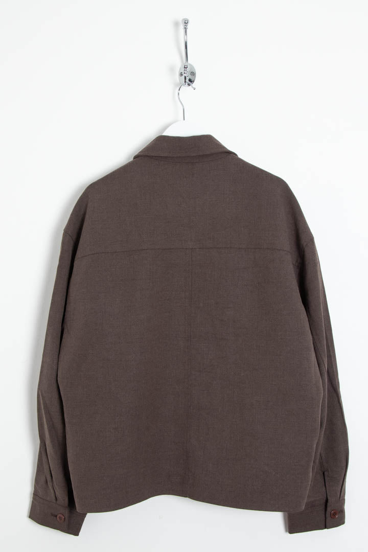 Image of YSL Cropped Harrington Jacket (L)