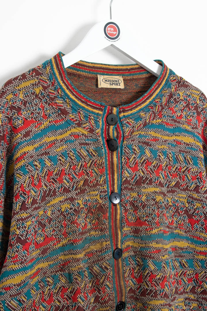Image of Women's Missoni Button Up Cardigan (L)