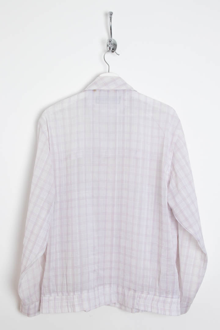 Image of YSL Checkered Harrington Jacket (M)