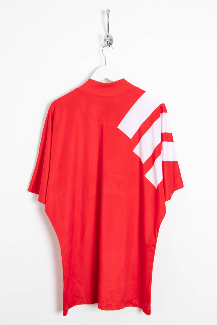 Image of 1991-92 Liverpool Adidas Candy Home Football Shirt (L)