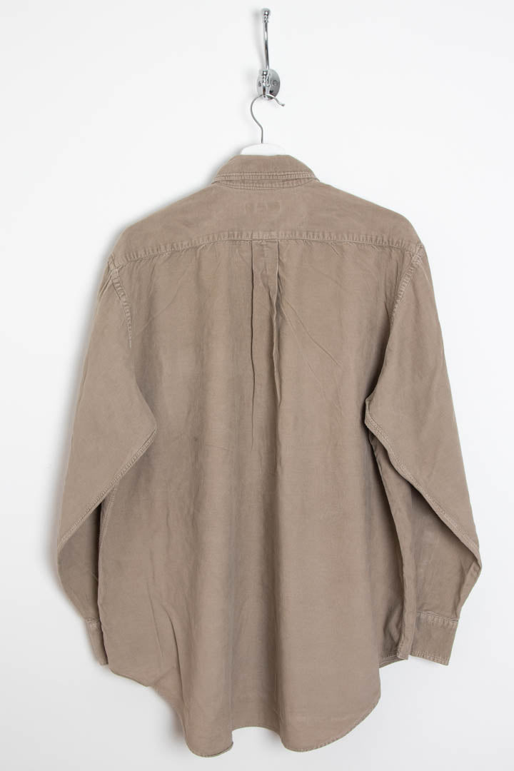 Image of Burberry Corduroy Long Sleeve Button Up Shirt (L)