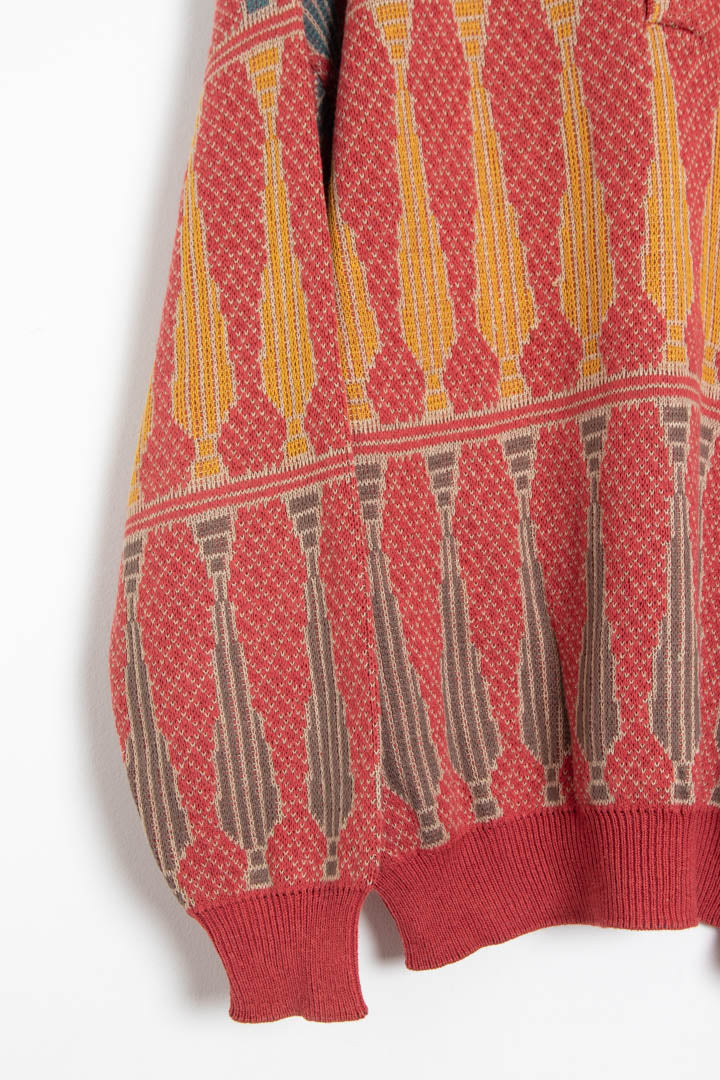 Image of Christian Dior Long Sleeve Knitted Polo Jumper (M)