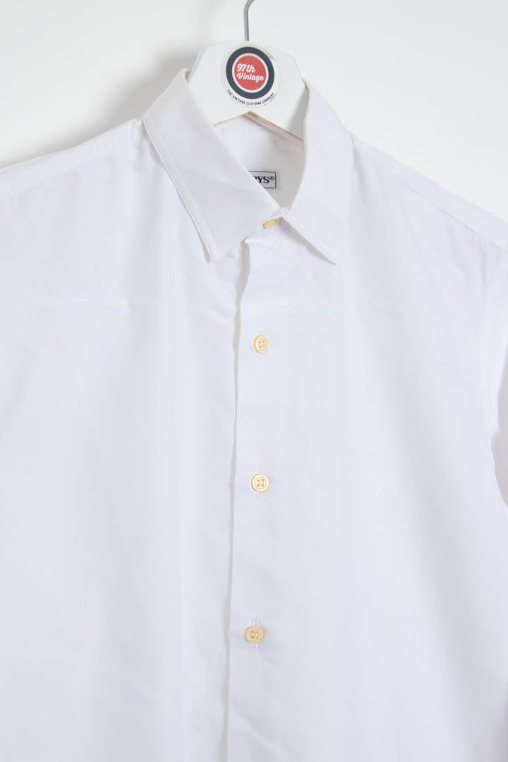 Image of Women's Burberry Long Sleeve Button Up Shirt (M)