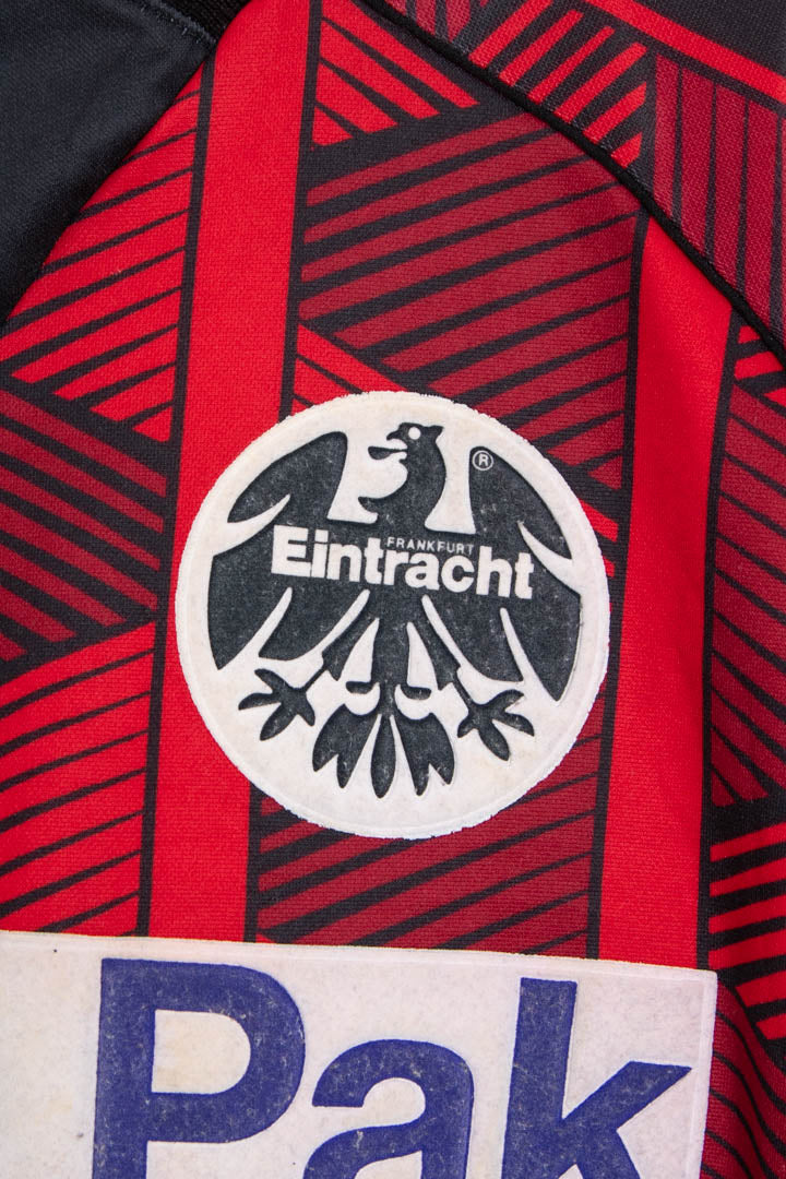 Image of 1995-96 Eintracht Frankfurt Puma Home Long Sleeve Football Shirt (M)