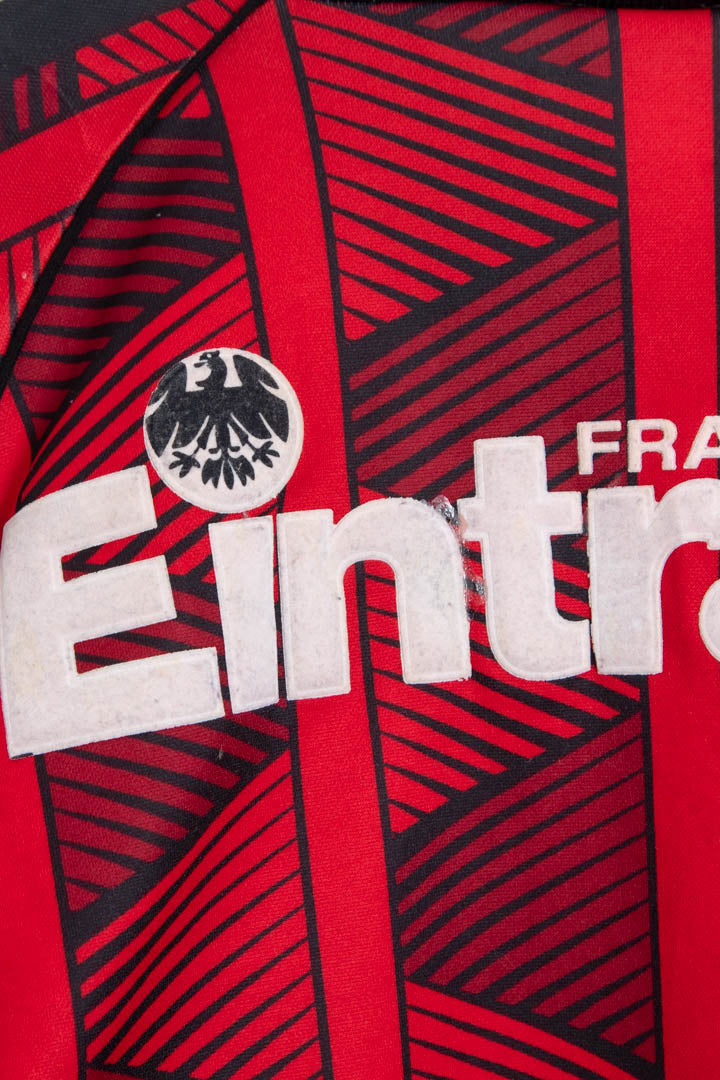 Image of 1995-96 Eintracht Frankfurt Puma Home Long Sleeve Football Shirt (M)