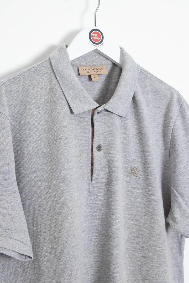 Image of Burberry Short Sleeve Polo Shirt (XL)