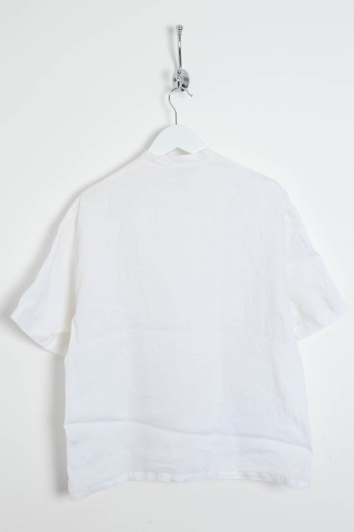 Image of Women's Christian Dior Sports Linen Short Sleeve Shirt (M)
