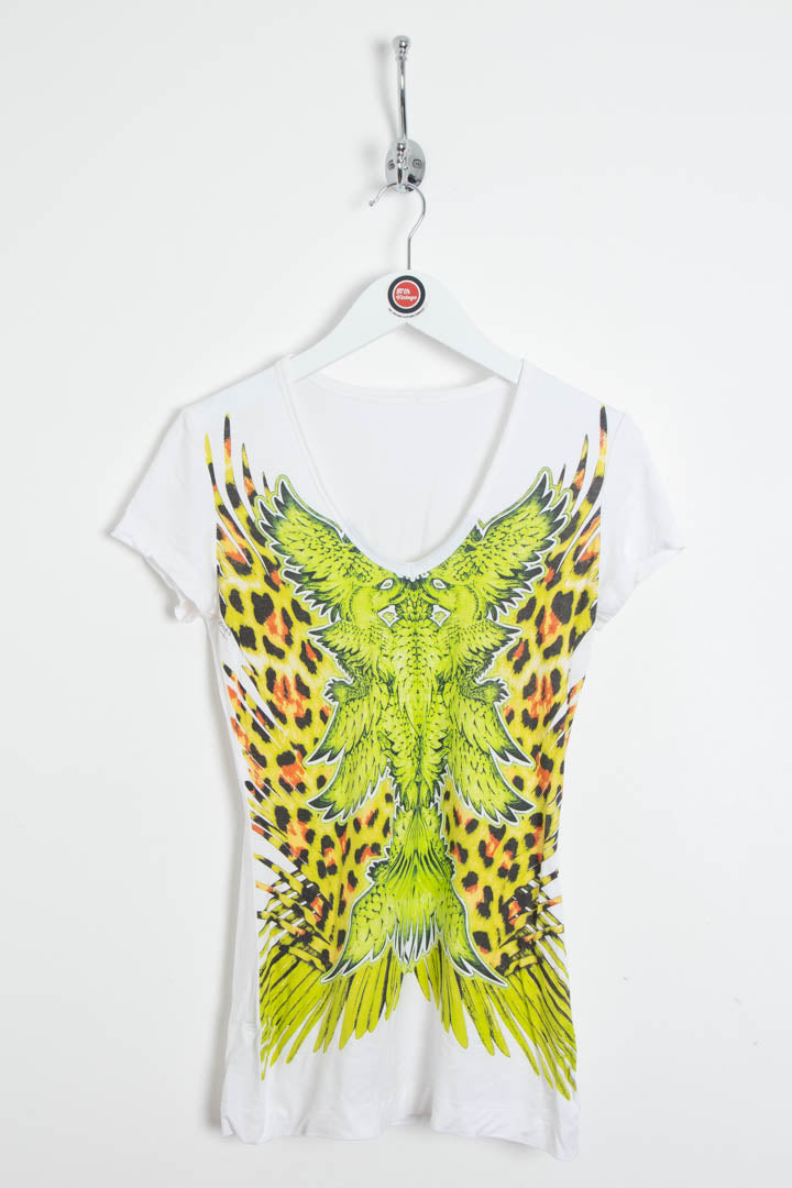 Image of Women's Just Cavalli Leopard Print Top (S)