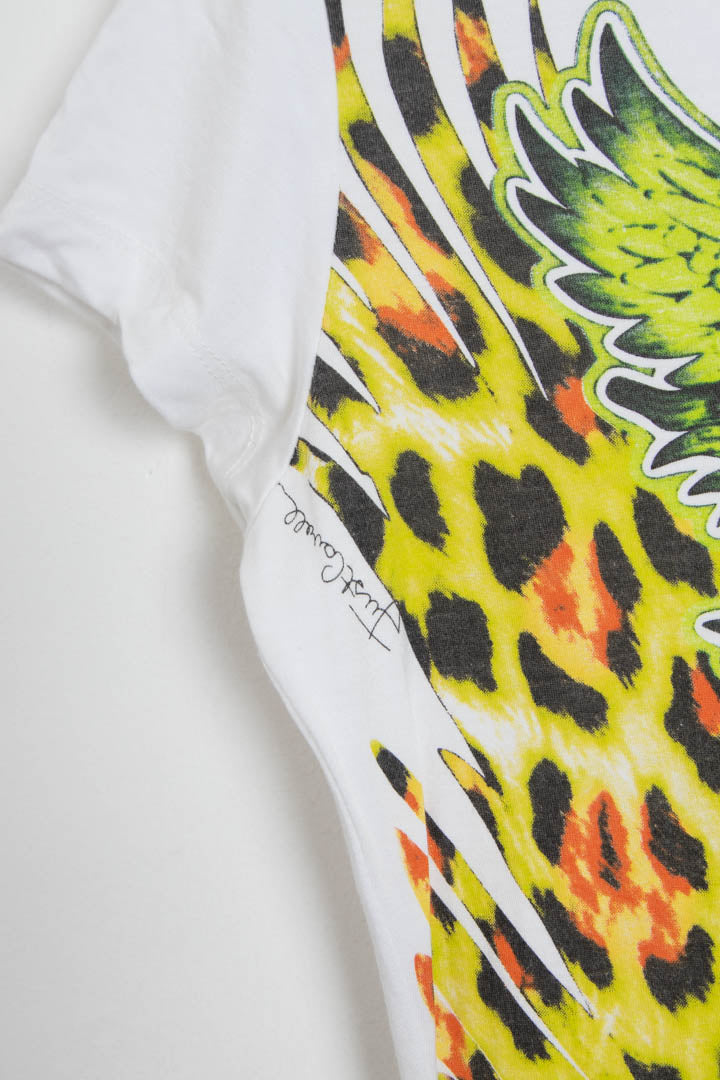Image of Women's Just Cavalli Leopard Print Top (S)