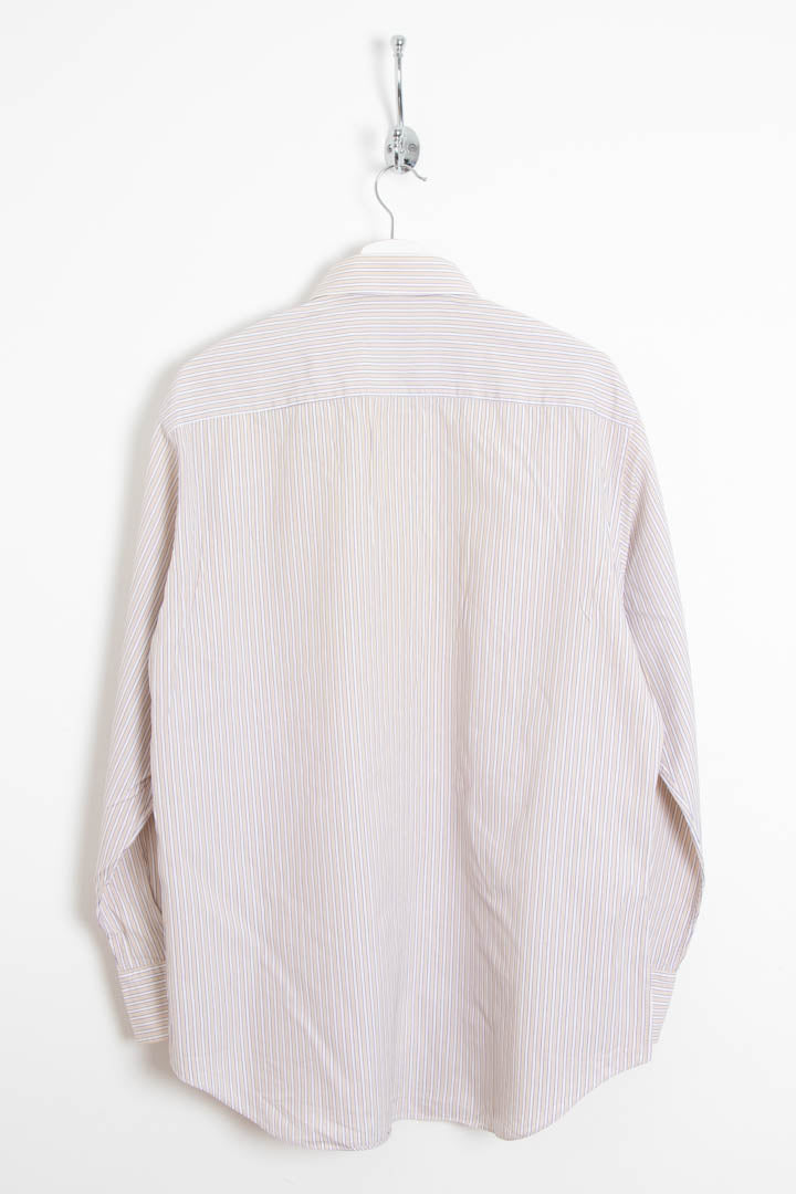 Image of Burberry Long Sleeve Pinstripe Shirt (L)
